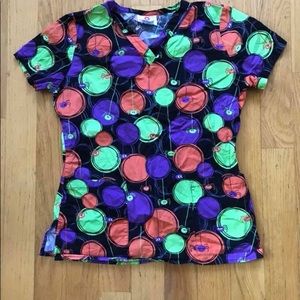 Halloween scrub size small